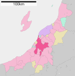 Nagaoka in Niigata Prefecture Ja